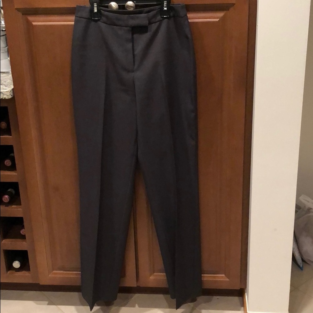 women’s gray trousers